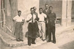RUE ADOLPHE COUSIN ET COIN RUE DE LOURMEL  A GAUCHE 1939